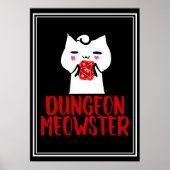 Dungeon Meowster Poster (Vorne)