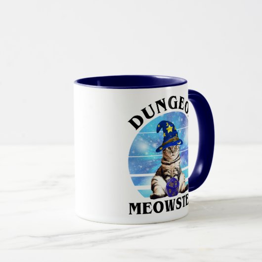 Dungeon Meowster Tasse (VorderseiteRechts)