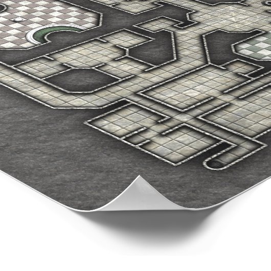 Dungeon Poster Map (Ecke)