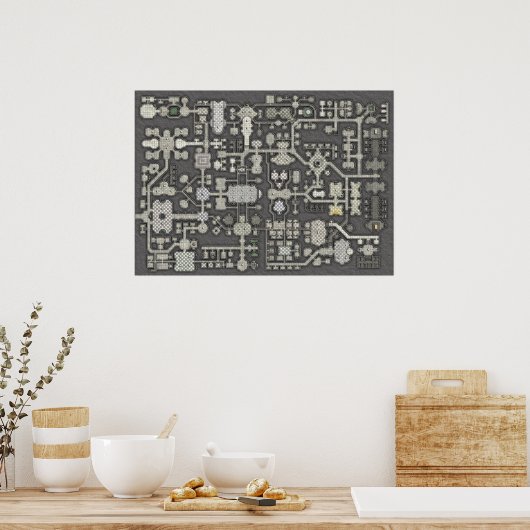 Dungeon Poster Map (Küche)