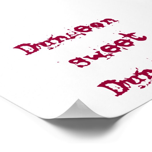 Dungeon, Sweet, Dungeon Poster (Ecke)