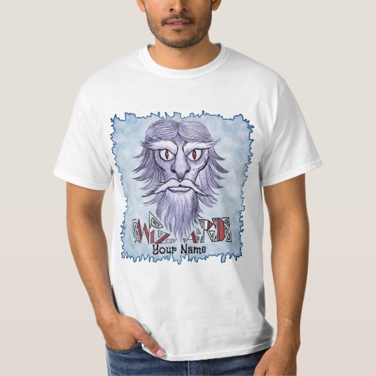 Dungeon-Zauberer T-Shirt (Vorderseite)