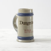 Dungeoneered Stein Bierglas (Vorderseite Links)