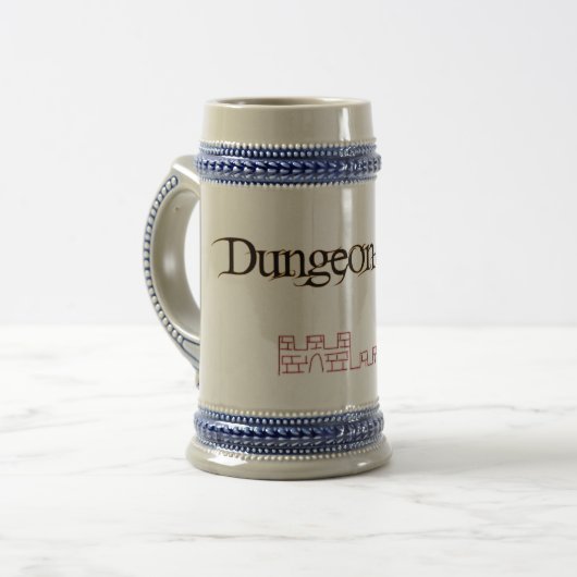 Dungeoneered Stein Bierglas (Vorderseite Links)