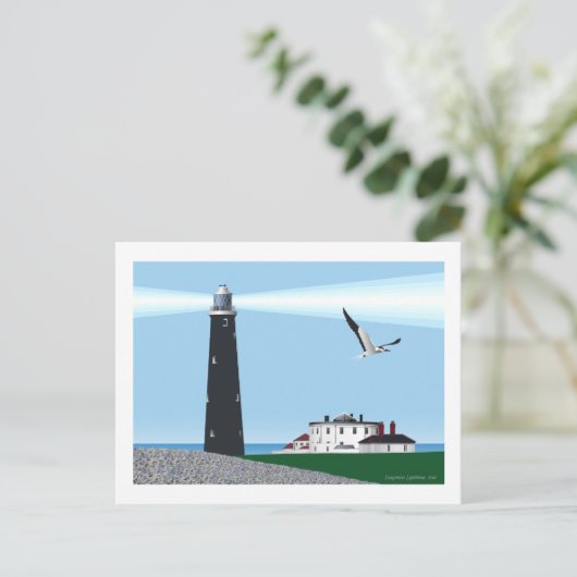 Dungeoness Lighthouse Postkarte (Stehend Vorderseite)