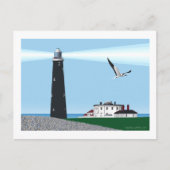 Dungeoness Lighthouse Postkarte (Vorderseite)
