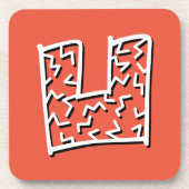 Dungeonmuster Getränkeuntersetzer (Vorderseite)