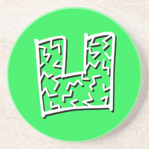 Dungeonmuster Sandstein Untersetzer