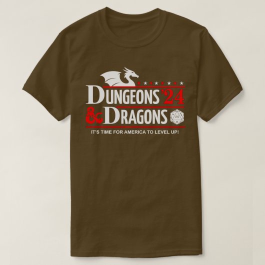 Dungeons and Dragons 2024 T-Shirt (Design vorne)