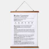 Dungeons and Dragons Archetype Trio Wandteppich Mit Holzrahmen (Vorderseite 2)