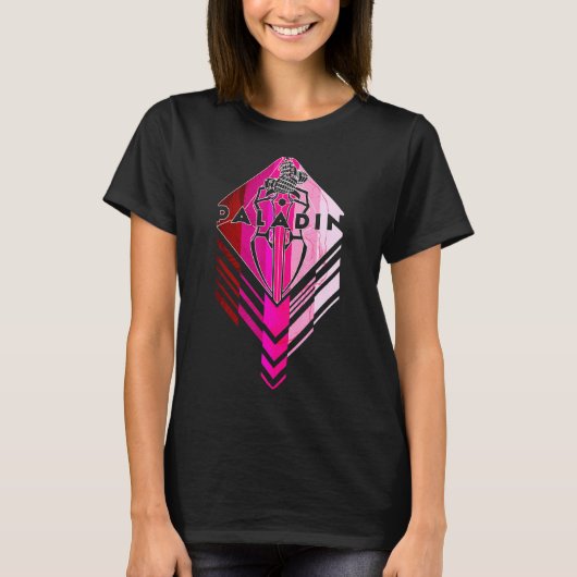 Dungeons D20 Dragons Paladin T-Shirt (Vorderseite)