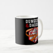 Dungeons Daddies Nerdy Dirty Spaß Submissive Sub Kaffeetasse (VorderseiteRechts)