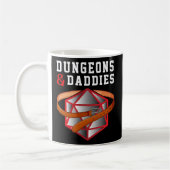 Dungeons Daddies Nerdy Dirty Spaß Submissive Sub Kaffeetasse (Links)