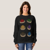 Dungeons Dice RPG Jede gute Geschichte Sweatshirt (Vorne ganz)
