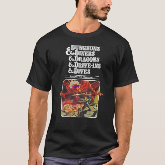 Dungeons Diners Dragons Essential T - Shirt (Vorderseite)
