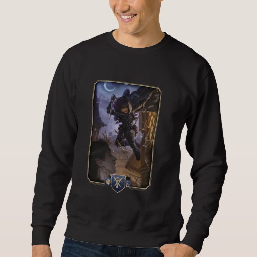 Dungeons & Dragons 2024 Rogue Key Art Sweatshirt (Vorderseite)