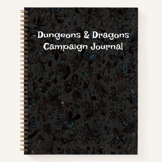 "Dungeons & Dragons Campaign Journal" Notizblock (Vorderseite)