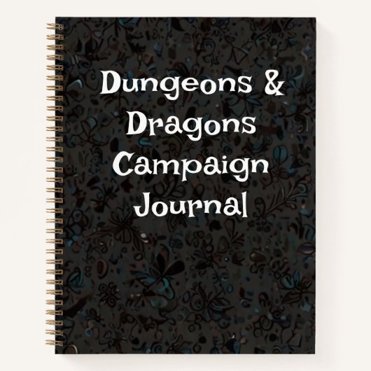"Dungeons & Dragons Campaign Journal" Notizblock (Vorderseite)