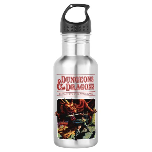 Dungeons & Dragons Classic Edelstahlflasche (Vorderseite)