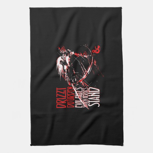 Dungeons & Dragons Evil Falls, wenn Helden stehen Geschirrtuch (Vertikal)