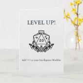 Dungeons & Dragons: Füge +1 zu deinem Weisheitsmod Karte (Gelbe Blume)