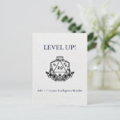 Dungeons & Dragons: Füge +1 zu deinem Weisheitsmod Postkarte (Stehend Vorderseite)