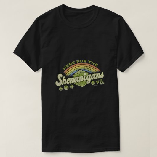 Dungeons Dragons hier für die Shenanigans St Patr T-Shirt (Design vorne)