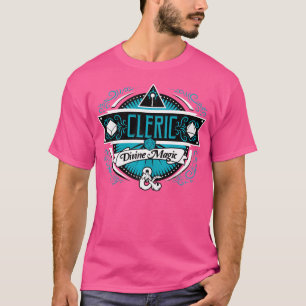 Dungeons Dragons Kleriker Göttliche Magie Logo T-Shirt