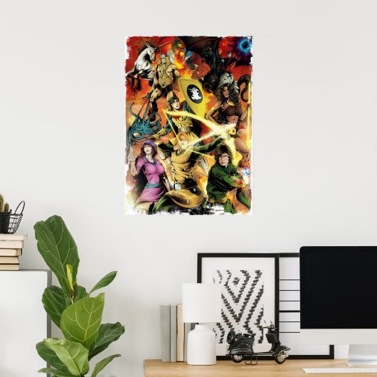 Dungeons Dragons Poster (Heimbüro)