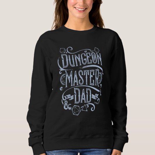 Dungeons Dragons Vathers Day Dungeon Master Vater Sweatshirt (Vorderseite)