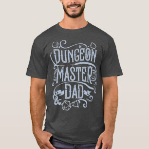 Dungeons Dragons Vathers Day Dungeon Master Vater T-Shirt