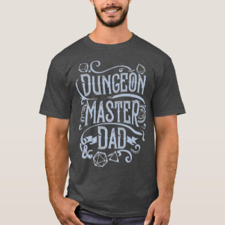Dungeons Dragons Vathers Day Dungeon Master Vater  T-Shirt