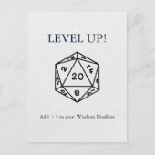 Dungeons & Dragons zum Geburtstag Postkarte (Vorderseite)