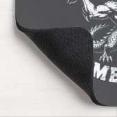 Dungeons Hanteln Fitnessstudio Workout Fantasy Kun Mousepad (Ecke)