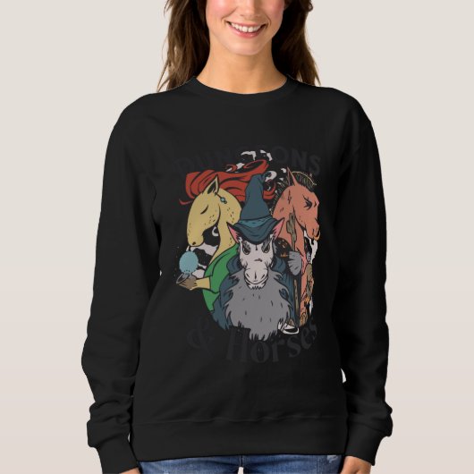 Dungeons & Horses Sweatshirt (Vorderseite)