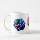Dungeons und Drachen, D20 Kaffeetasse (Links)