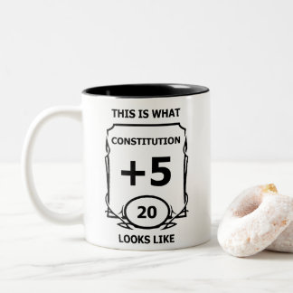 Dungeons und Drachen Zweifarbige Tasse