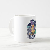 DUNGEONS UND LANGSAME RPG-DESIGN KAFFEETASSE (Vorderseite Links)