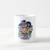 DUNGEONS UND LANGSAME RPG-DESIGN KAFFEETASSE (Mittel)