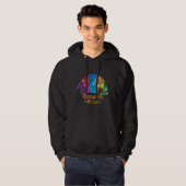 Dungeons und Meeples Vintag Hoodie (Vorne ganz)