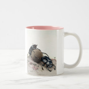 Dünger Käfer Zweifarbige Tasse