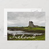 Dunguaire Castle, Irland Text Postkarte (Vorne/Hinten)