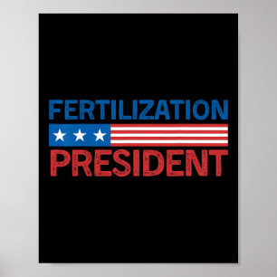 Düngung Präsident Tee Donald Trump Lustig Poster