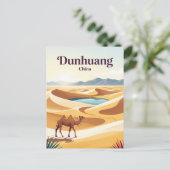 Dunhuang China Postkarte (Stehend Vorderseite)