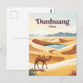 Dunhuang China Postkarte (Vorne/Hinten)