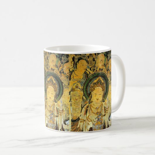 Dunhuang mural painting kaffeetasse (VorderseiteRechts)