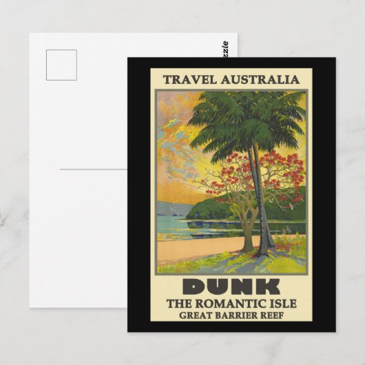Dunk, Australien Postkarte (Vorne/Hinten)