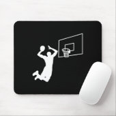 Dunk Basketball Spieler Slam Dunk Baller Basketbal Mousepad (Mit Mouse)
