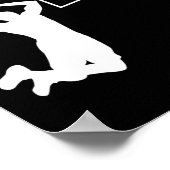 Dunk Basketball Spieler Slam Dunk Baller Basketbal Poster (Ecke)