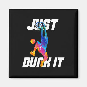 Dunk es einfach! Basketball Player Slam Dunk Magnet